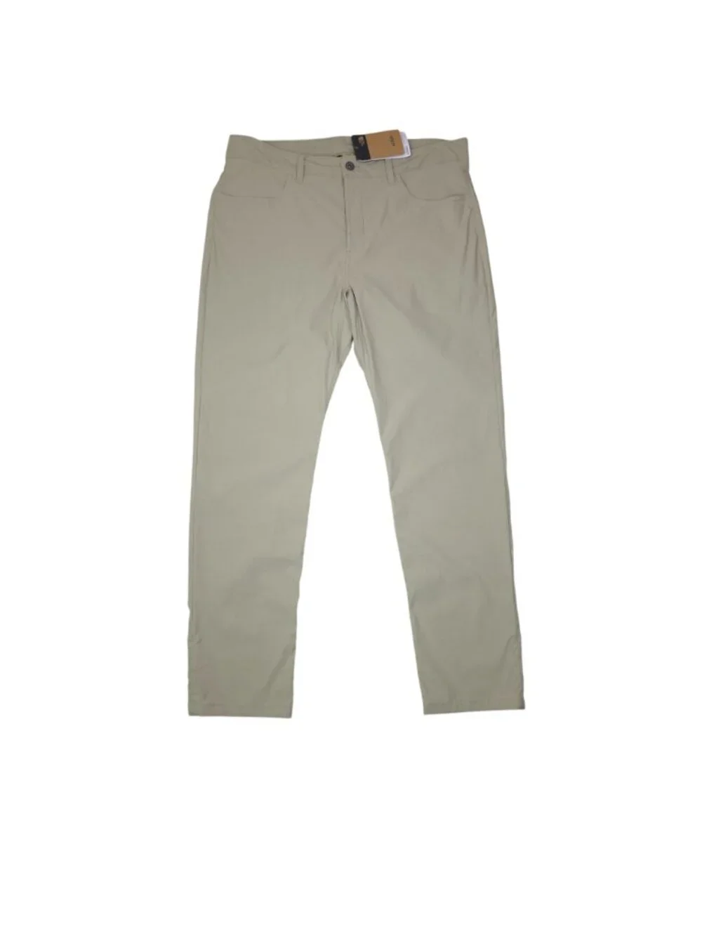 The North Face Sprag Slim Fit Beige Twill Pants With FlashDry Technology Size 38